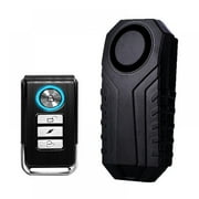 113dB Bike Alarm Wireless Vibration Motion Sensor Waterproof Motorcycle Alarm with Remote